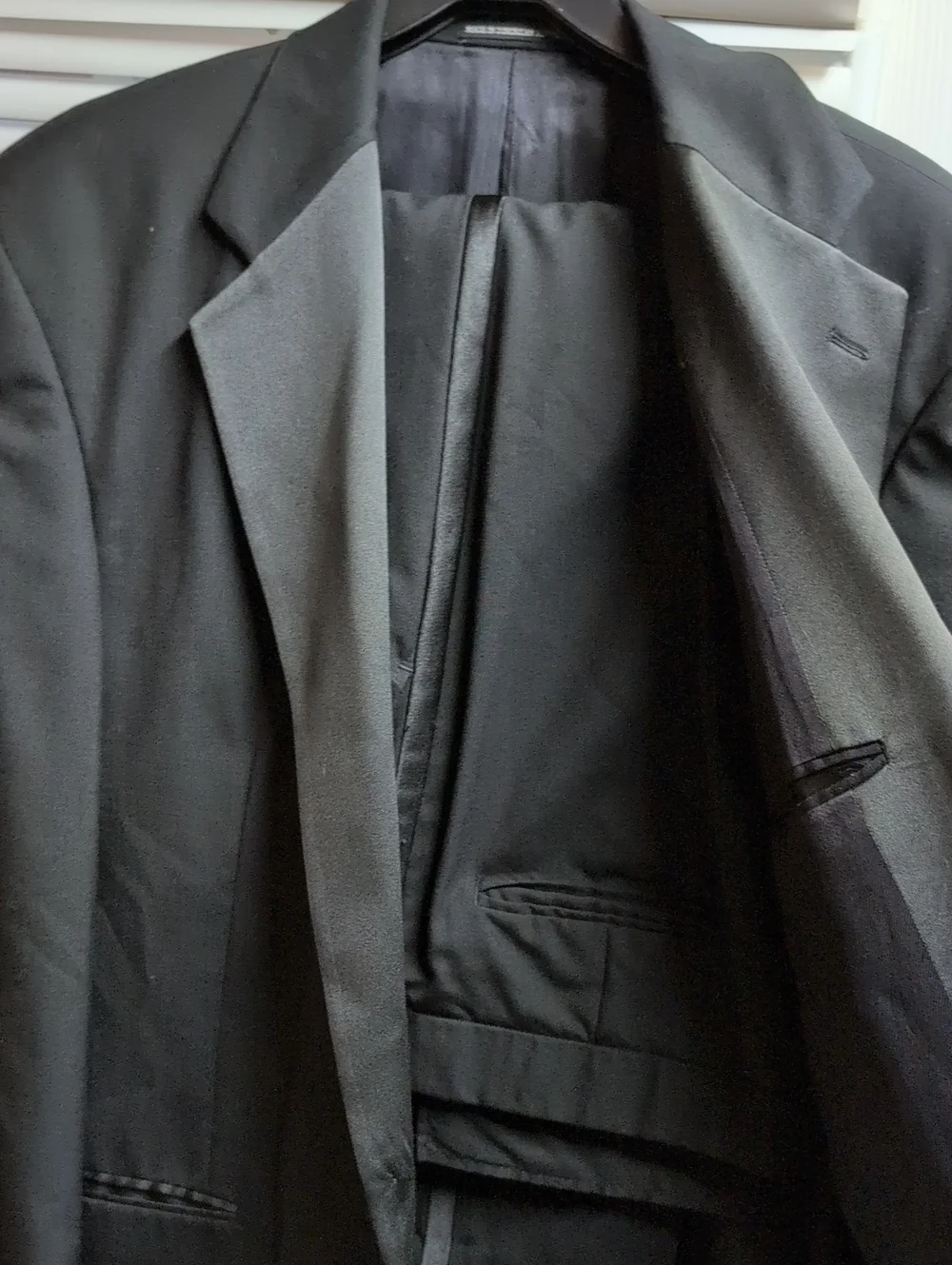 Giorgio Bissoni Black Men's Tuxedo ( 44R x 40x 29)